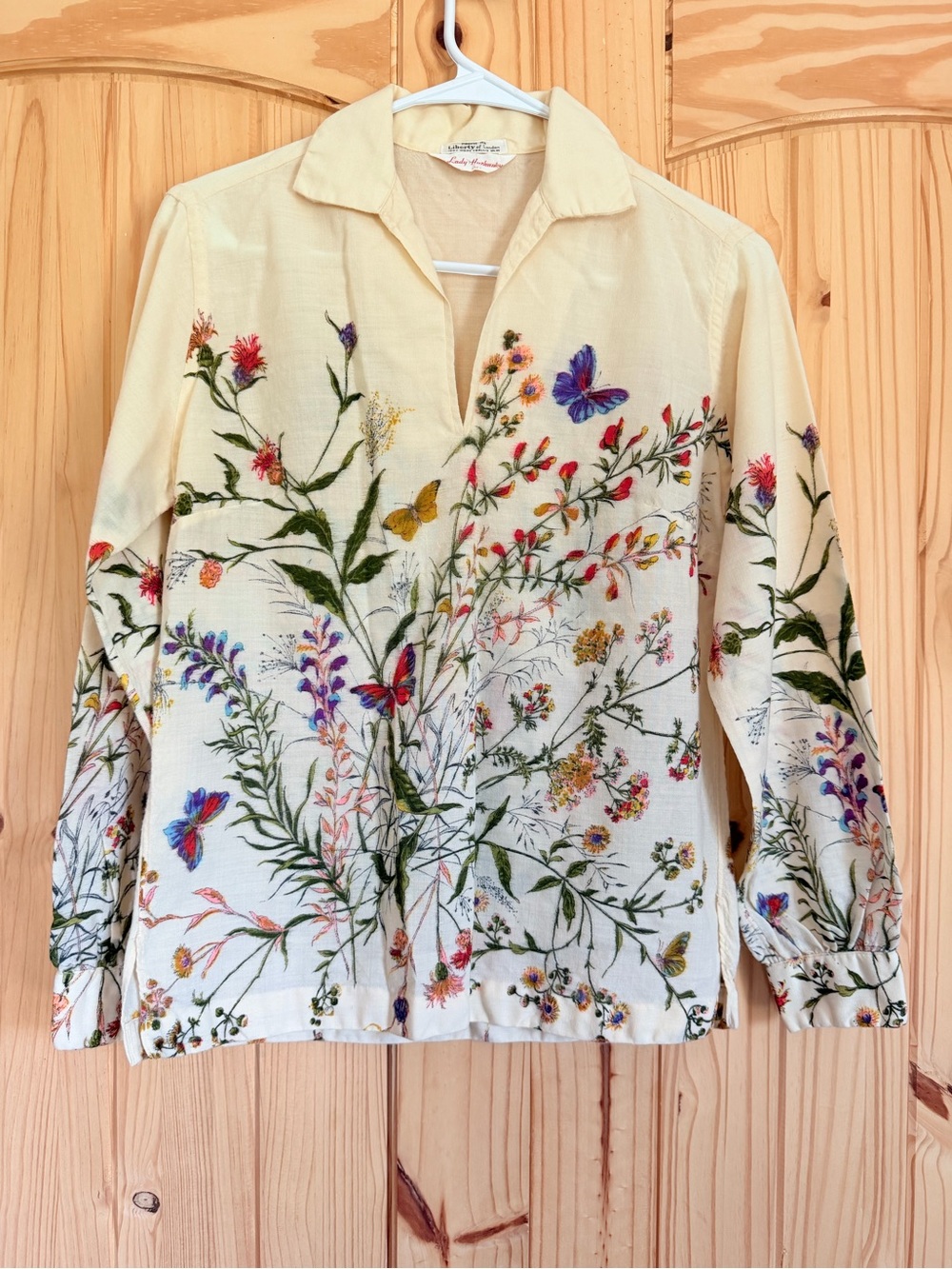 Liberty of London, vintage  100wool Challis 1950-60’s fits like S